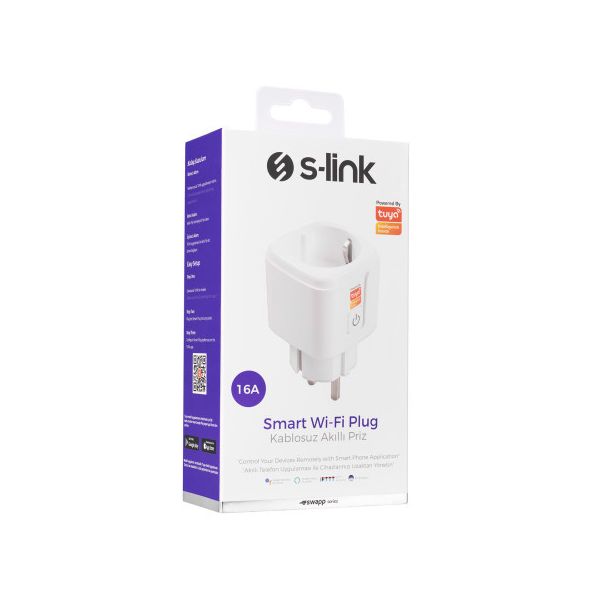 S-LINK Punjač SWAPP SL-01 32719, bela - 19965-1