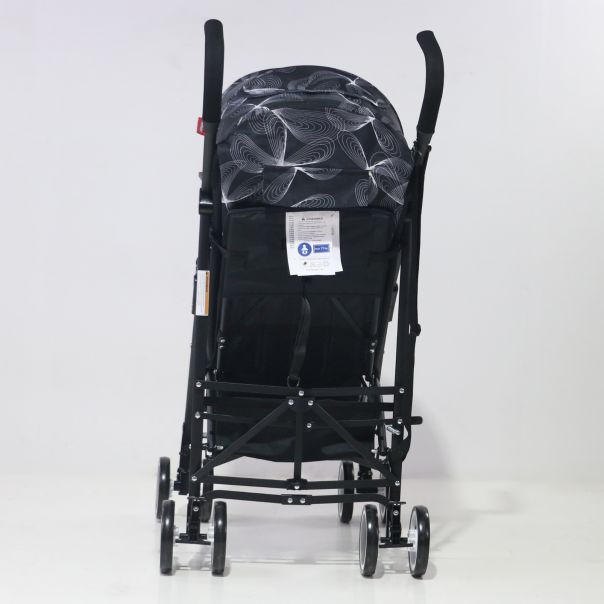 ePlayBaby Kišobran kolica (S200) - black circle - S200BLKCR
