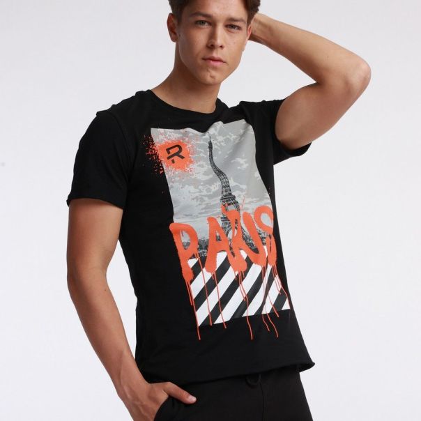 RANG Majica kratak rukav paris M - S241M08-02F