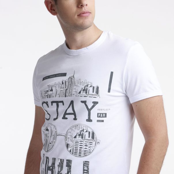 RANG Majica kratak rukav cameron  M - S241M10-01F