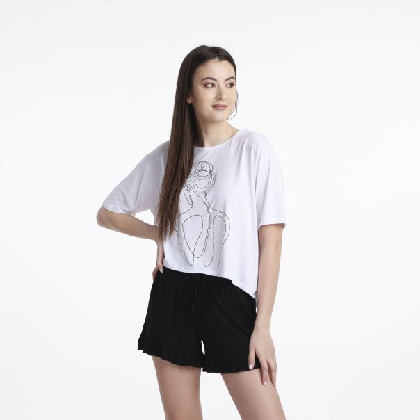 RANG Majica kratak rukav laya W - S241W17-01D