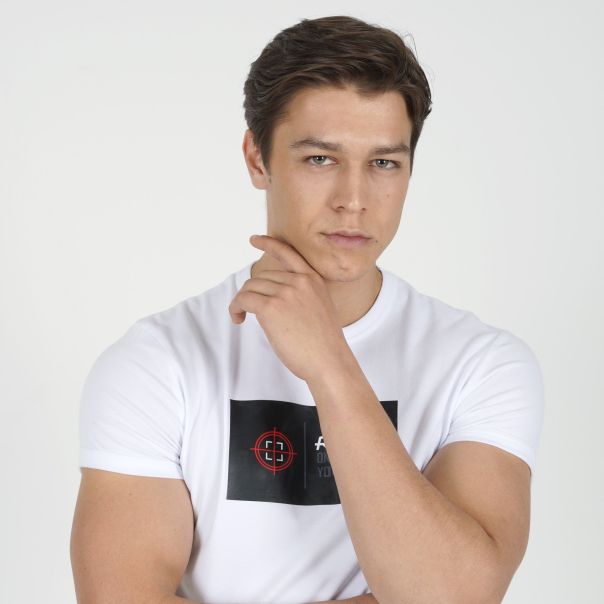 RANG Majica kratak rukav elon  M - S251M02-01F