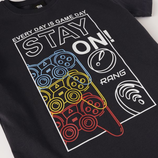RANG Majica kratak rukav games BG - S261B02-10D