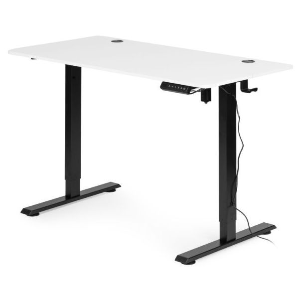 MODERNHOME Samostojeci electric sto 120x60 cm podesavanje visine 72–117 cm white - EP2828253