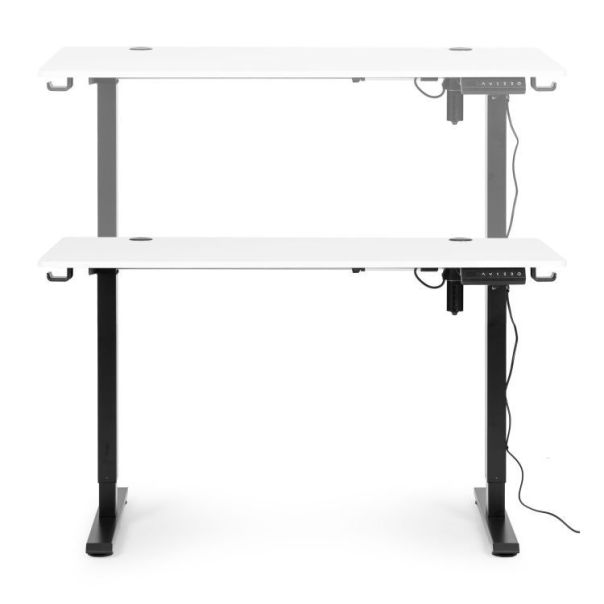 MODERNHOME Samostojeci electric sto 120x60 cm podesavanje visine 72–117 cm white - EP2828253