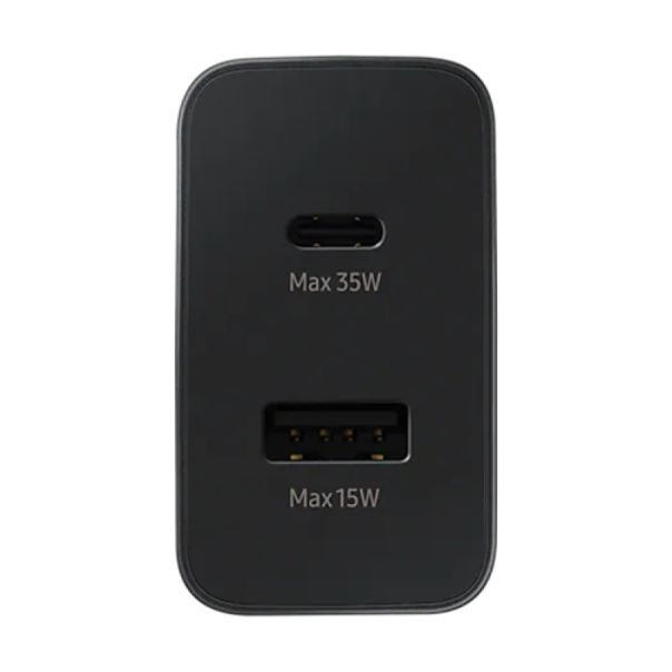 SAMSUNG Kućni punjač FAST DUO bez kablića 35W EP-TA220-NBE, crna - 1300183