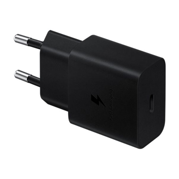 SAMSUNG Kućni punjač EP-T1510-XBE FAST Type C 15W sa kablom, crna - 1300315
