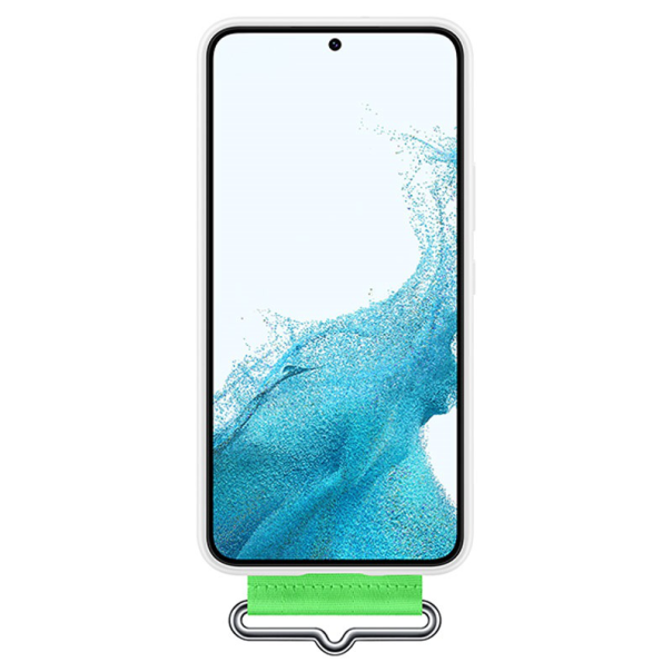 Samsung silikonska torbica sa kaisem za S906B Galaxy S22 transparent (EF-GS901-TWE) - 1300715