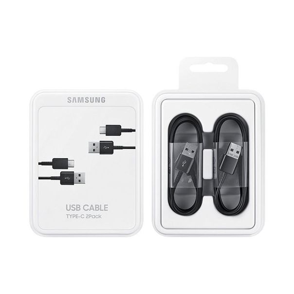 SAMSUNG Kabl set 2 x USB Tip C kabl, crna - EP-DG930-MBE