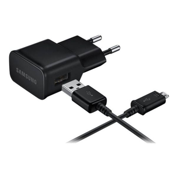 SAMSUNG Univerzalni adapter micro USB 2A, 10W, crna - EP-TA12-EBEU