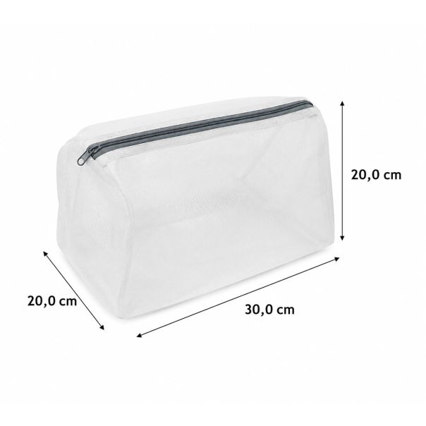 Mrežasta kesa za pranje veša sa rajsferšlusom 20 × 20 × 30 cm - EP3173663