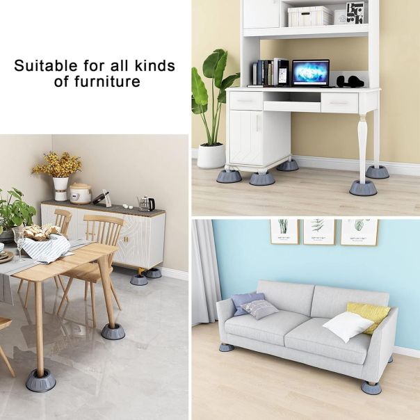 Antivibracioni podmetači za veš mašinu i nameštaj – set 4 kom - EP3173675