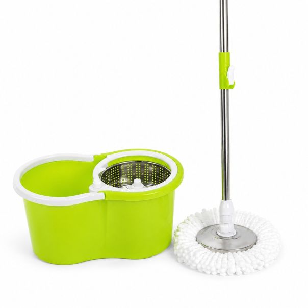 Rotirajući mop sa kofom i mikrofiber navlakom – Set za čišćenje podova - EP3170381