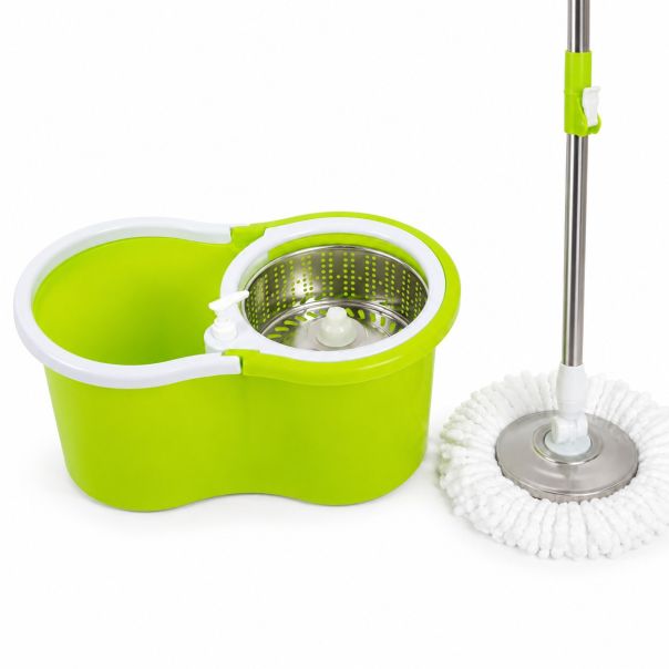 Rotirajući mop sa kofom i mikrofiber navlakom – Set za čišćenje podova - EP3170381