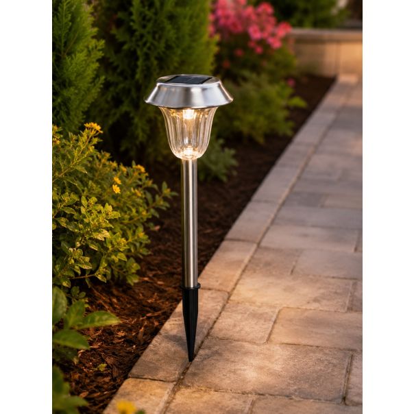 Solarna baštenska LED lampa 41,5 cm – Ubodna spoljašnja rasveta - EP3176328