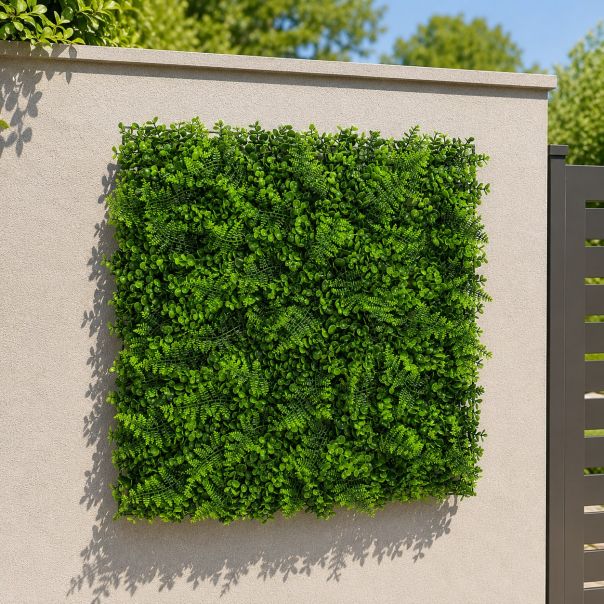 PVC veštačka živa ograda 50 × 50 cm – Dekorativni zeleni panel - EP3170399