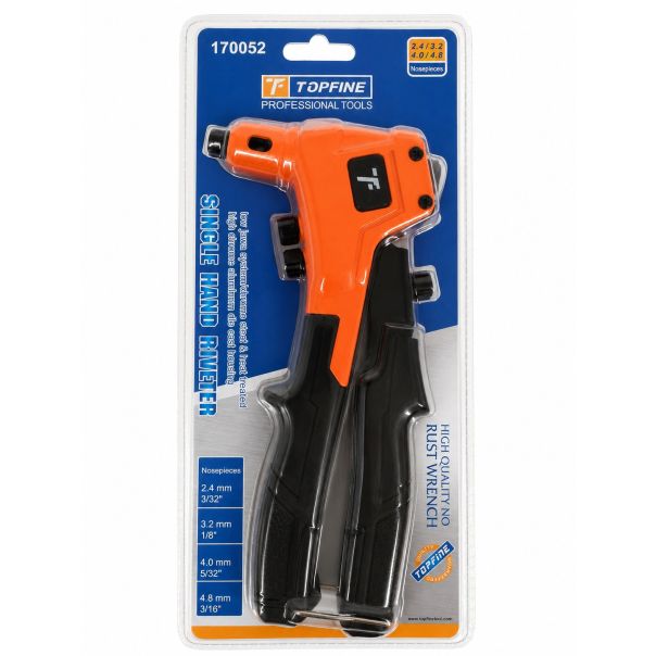 TOPFINE Klešta za pop nitne TF213-18 170052 – Profesionalna ručna klješta za zakovice 2.4–4.8 mm - EP3176355