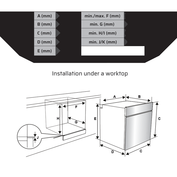 VOX Ugradna rerna SBD6915B3D - SBD6915B3D