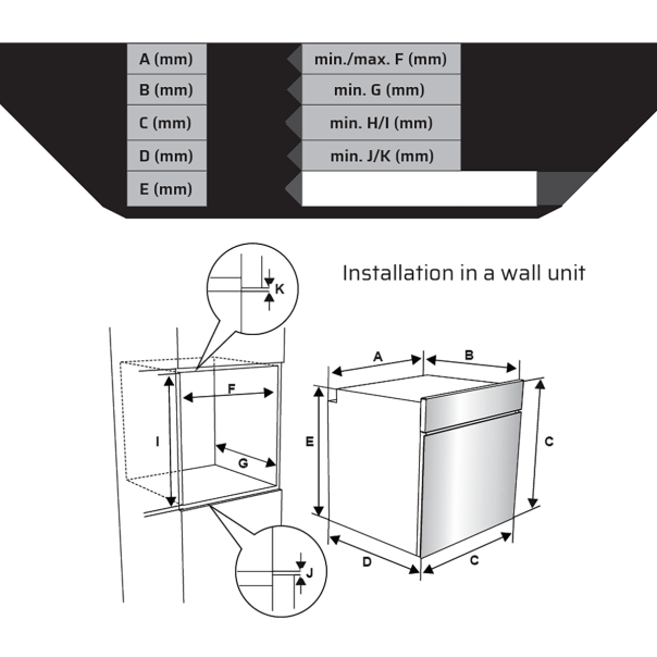 VOX Ugradna rerna SBM6510X3D - SBM6510X3D