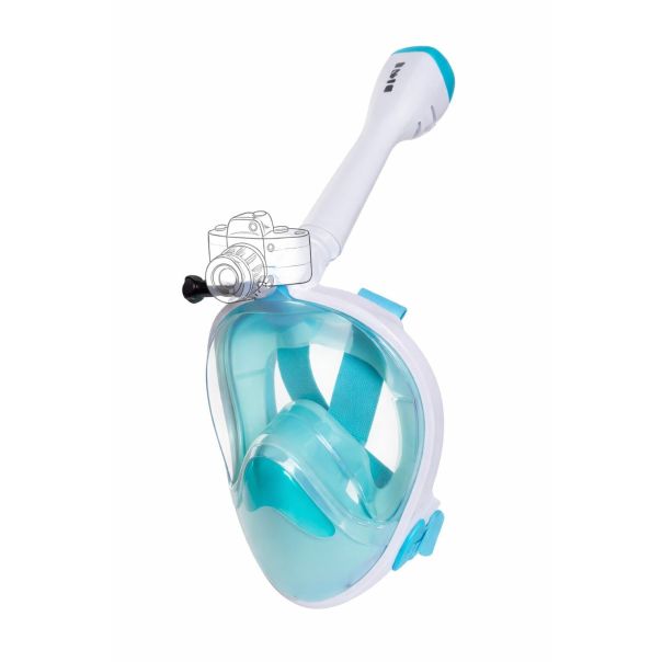 BLUE REEF Maska full face white aqua U - SC-02