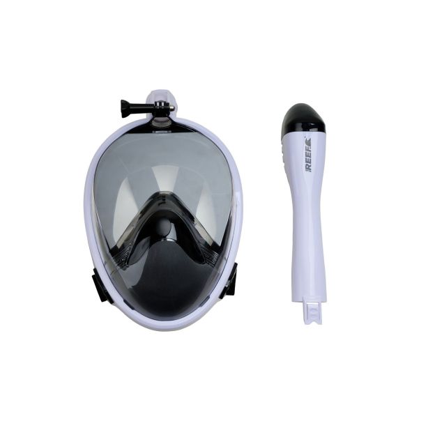 BLUE REEF Maska full face white black U - SC-04