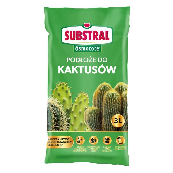 SUBSTRAL Zemlja za kaktuse 3L - SC 7641