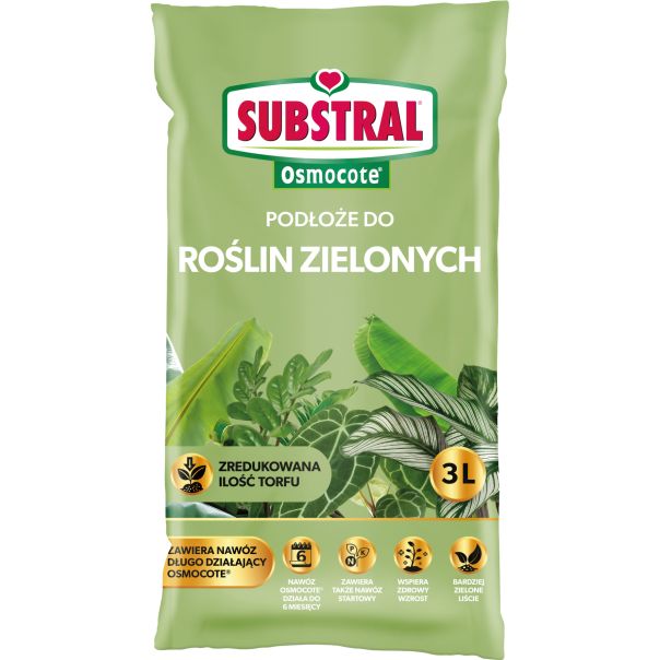 SUBSTRAL Zemlja za zelene biljke 3L - SC 7661