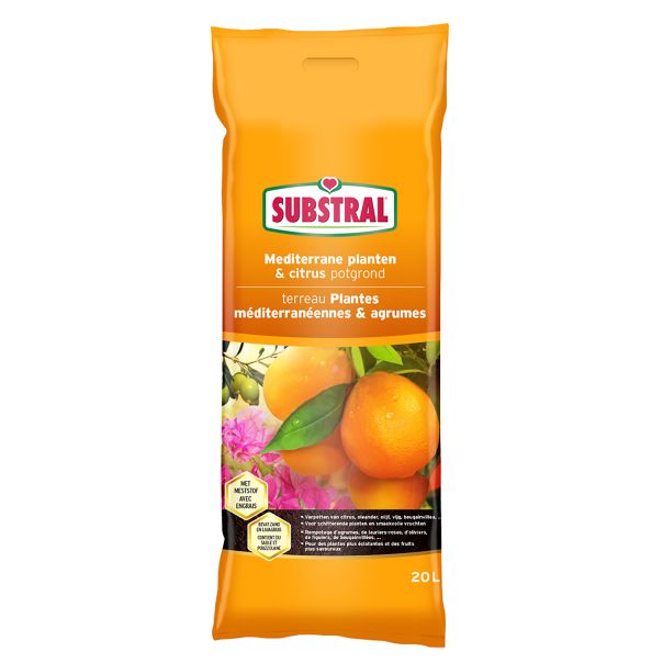 SUBSTRAL Zemlja za mediteranske biljke i citruse 20L - SC STME20