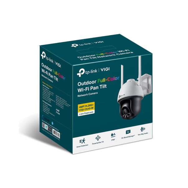 TP LINK Kamera VIGI C540-W(4mm), 4MP spoljna, color wifi PT network - SCA00800