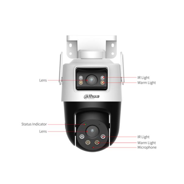 DAHUA Kamera P3D-3F-PV 3+3MP Outdoor Wi-Fi Dual-Lens Pan & Tilt - SCA01018