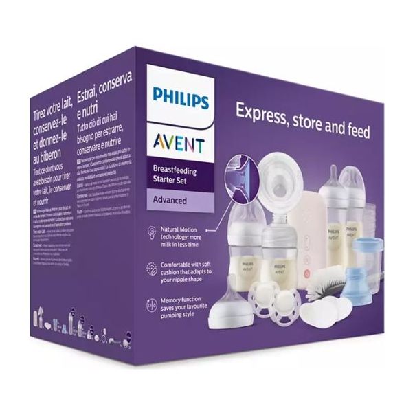 AVENT Električna pumpica Gift set za dojenje sa električnom pumpicom 1791 - SCD340-31