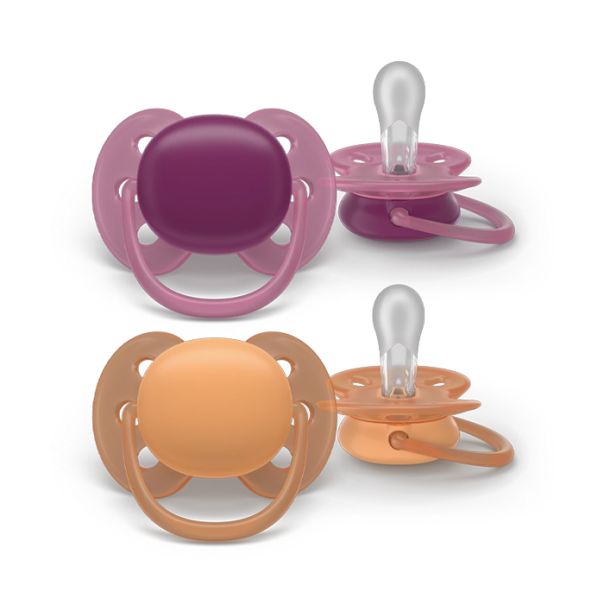 AVENT Set varalica Ultra Soft 18+ meseci, narandžasat/ljubičasta - SCF093-03