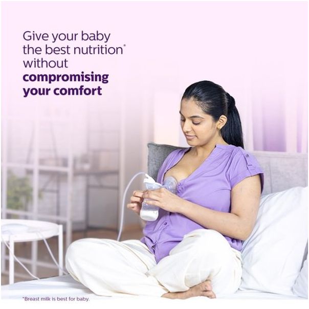 AVENT Električna pumpica za izmazanje - Essential - SCF323-11