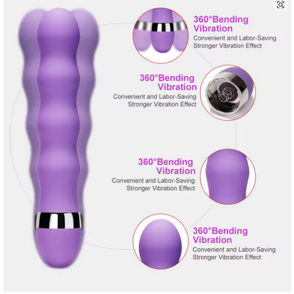 Vibrator 18cm ljubičasti - Z01064B ljubičasti