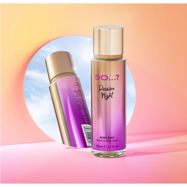 So…? Passion Night Body Mist 150ml - SO01030