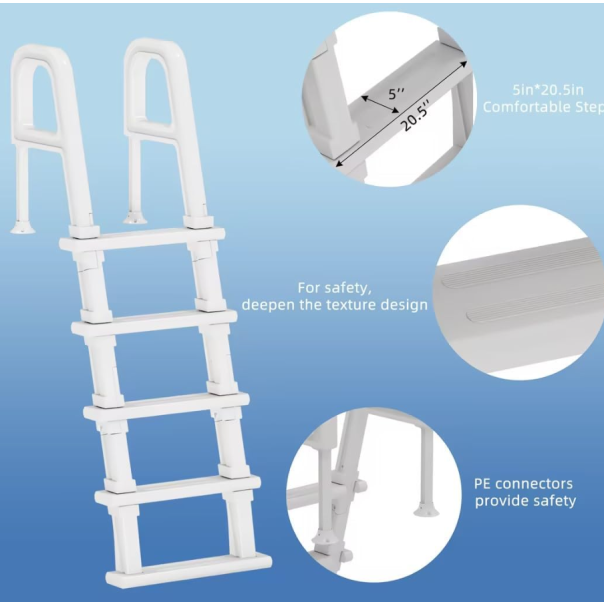 NERO Merdevine PVC za montažne bazene U10 - EP2885482