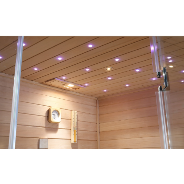 Nero Sauna soba kanadski Hemlock 1800x1800x1900mm - EP2889806