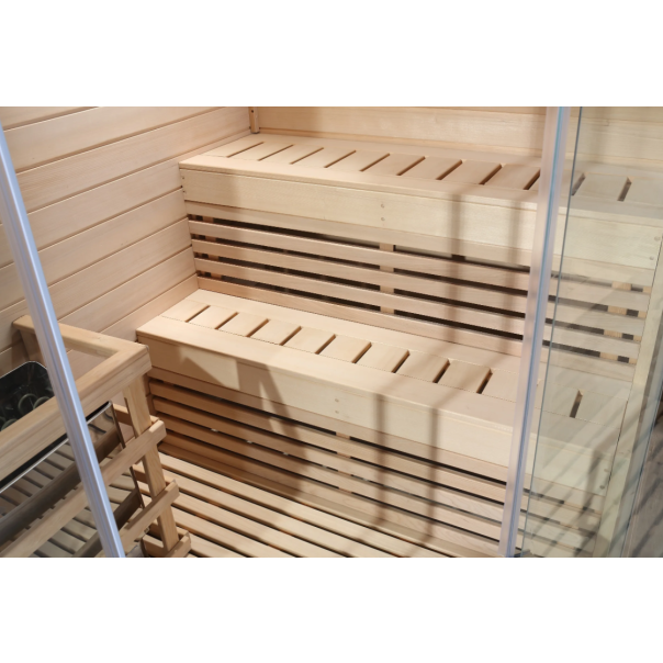 Nero Sauna soba kanadski Hemlock 1800x1800x1900mm - EP2889806