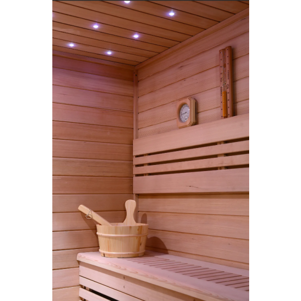 Nero Sauna soba kanadski Hemlock 1800x1500x1900mm - EP2889808