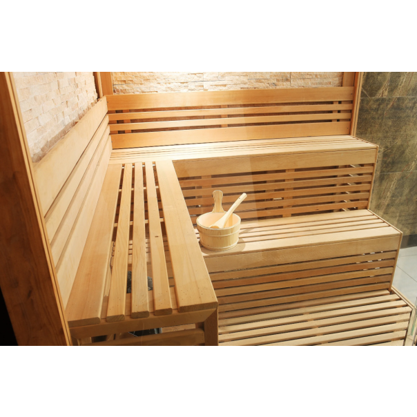 Nero Sauna soba kanadski Hemlock 1800x1500x2000mm - EP2889813