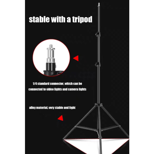Softbox LED set 50 × 70 cm sa stalkom 2,1 m - EP3210018