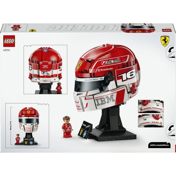 LEGO 43014 Scuderia Ferrari HP Kaciga Charles Leclerc - EP3092584