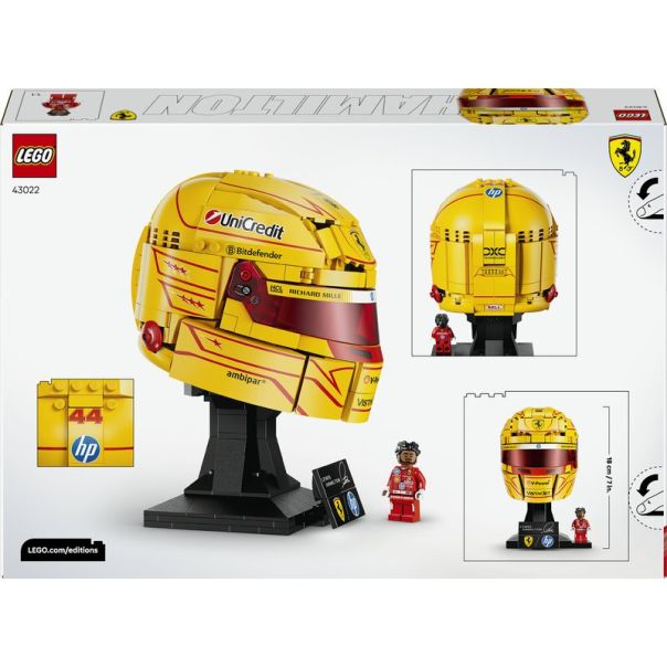 LEGO 43022 Kaciga Luisa Hamiltona – Scuderia Ferrari HP - EP3092590