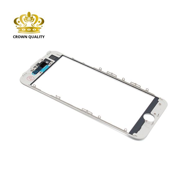 Staklo touch screen-a za Iphone 7 + frame (Crown Quality) white - EP3045030