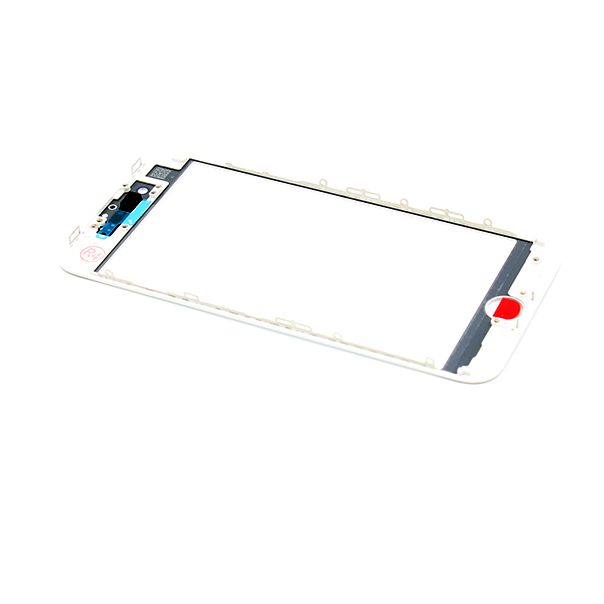 Staklo touch screen-a za Iphone 8/Iphone SE 2020 + frame (Crown Quality) white - EP3038483