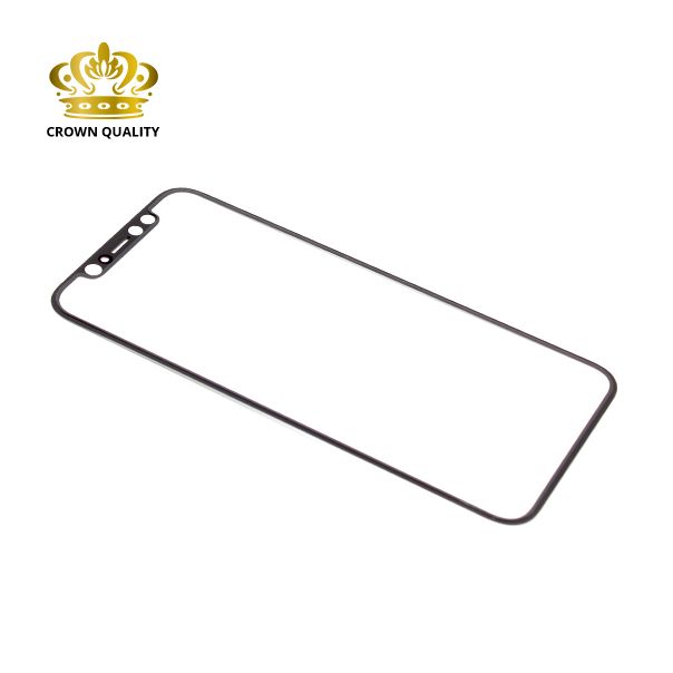 Staklo touch screen-a za Iphone XS + OCA stiker (Crown Quality) black - EP3036893