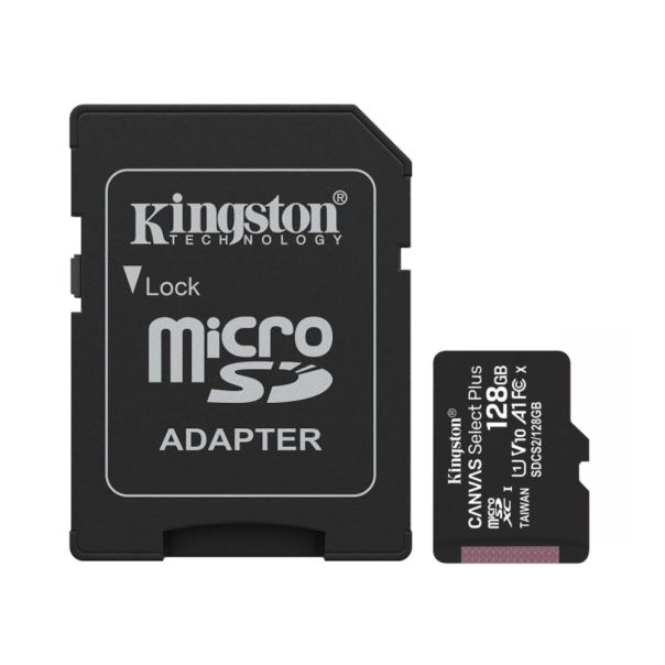 Memorijska kartica Kingston SelectPlus 128GB gen 3 150MB/s SDCS3 + adapter - EP2918627