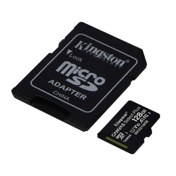 Memorijska kartica Kingston SelectPlus 128GB gen 3 150MB/s SDCS3 + adapter - EP2918627