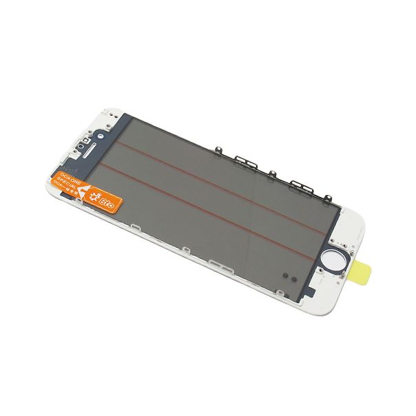 Staklo touch screen-a za Iphone 6G sa frejmom + oca i polaroid white ORG - EP3039044