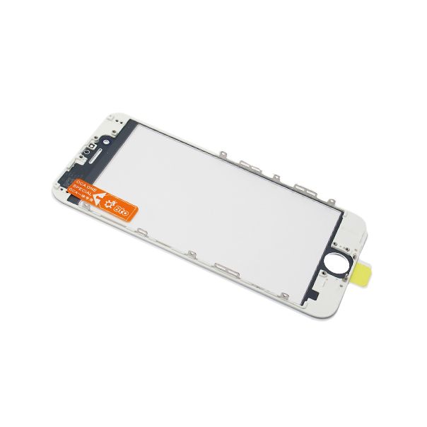 Staklo touch screen-a za Iphone 6G sa frejmom + oca white - EP3035657